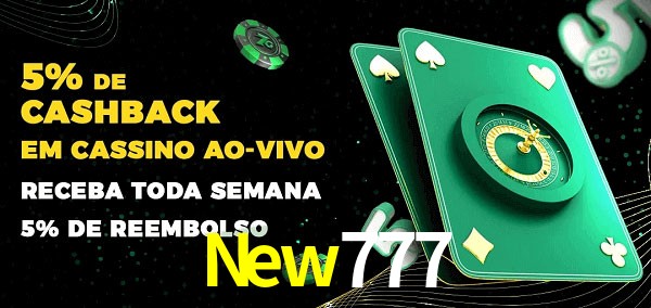 Promoções do cassino ao Vivo New777
